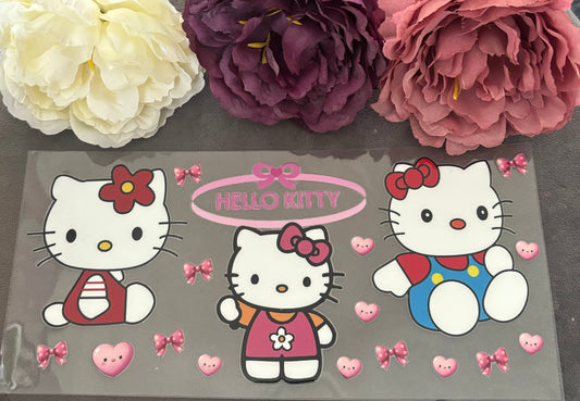 550ml Glass or plastic cup - Hello Kitty