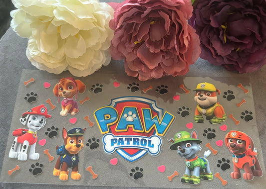 550ml Glass or plastic cup - Paw Patrol