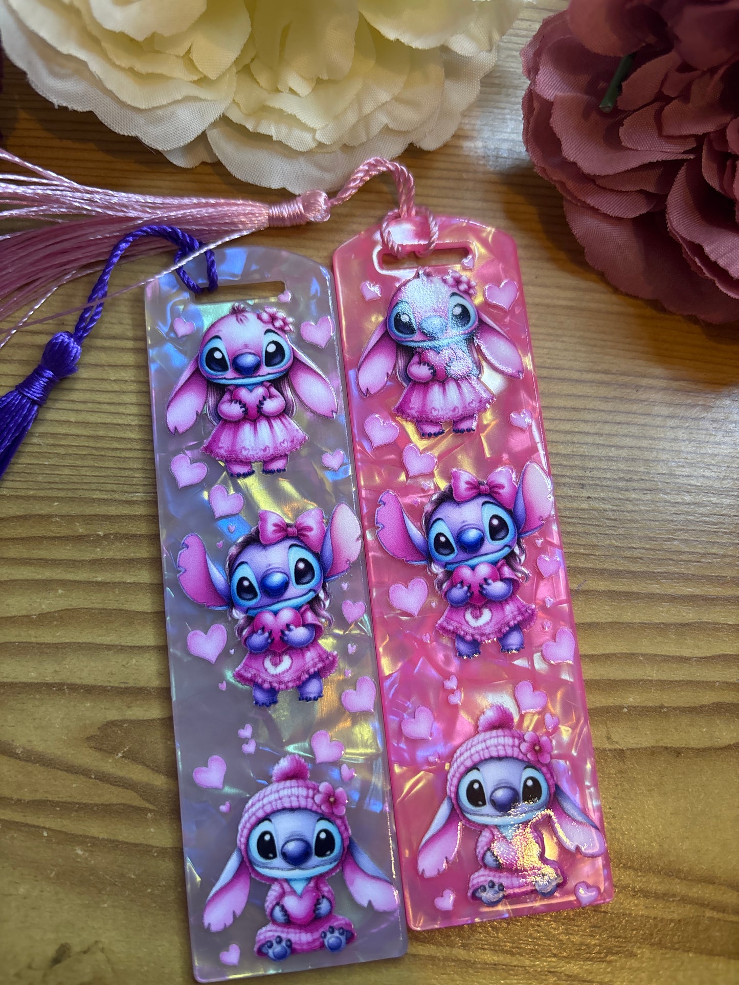 Stitch angel bookmark