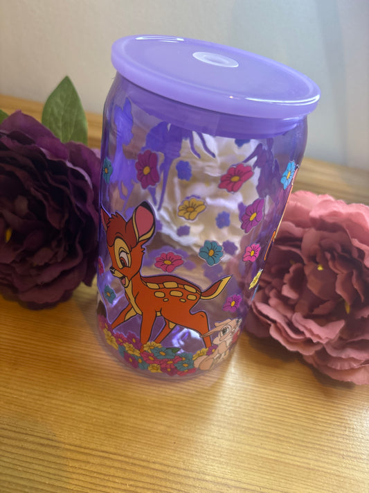 550ml purple plastic cup - Bambi